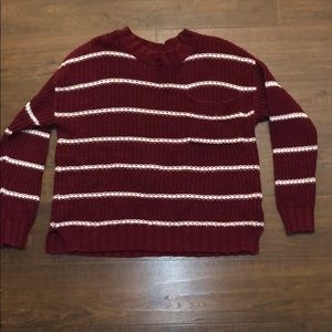 American Eagle Striped Sweater